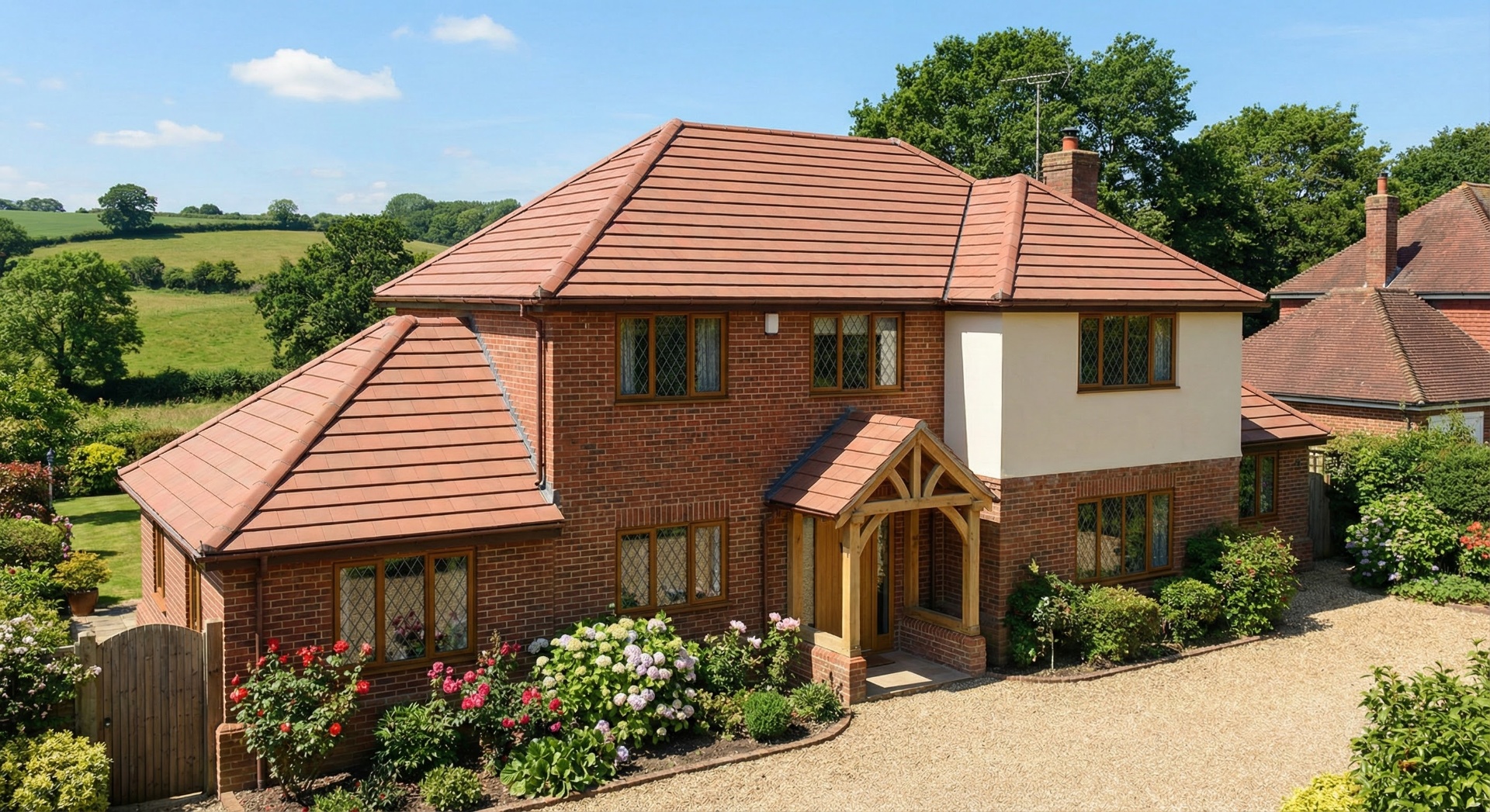 Concrete Tile Roofing